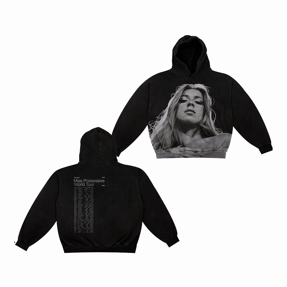 Miss Possessive World Tour Hoodie Tate Mcrae Merch Gift Ideas For Fans