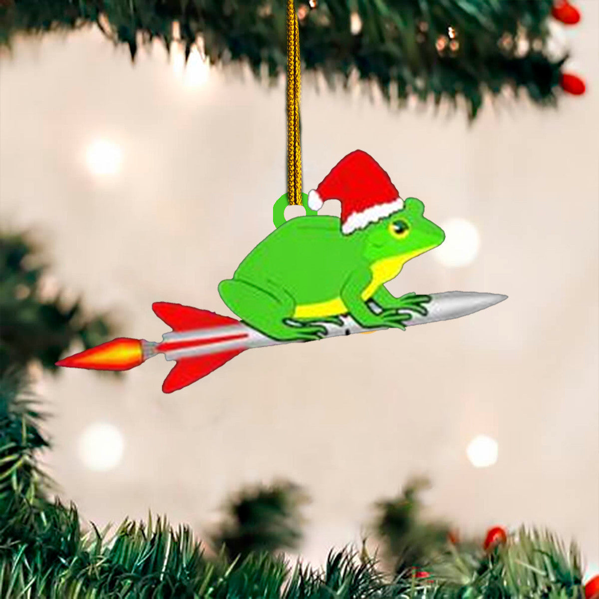 Missile Toad Christmas Ornament 2024 Missletoad Ornament