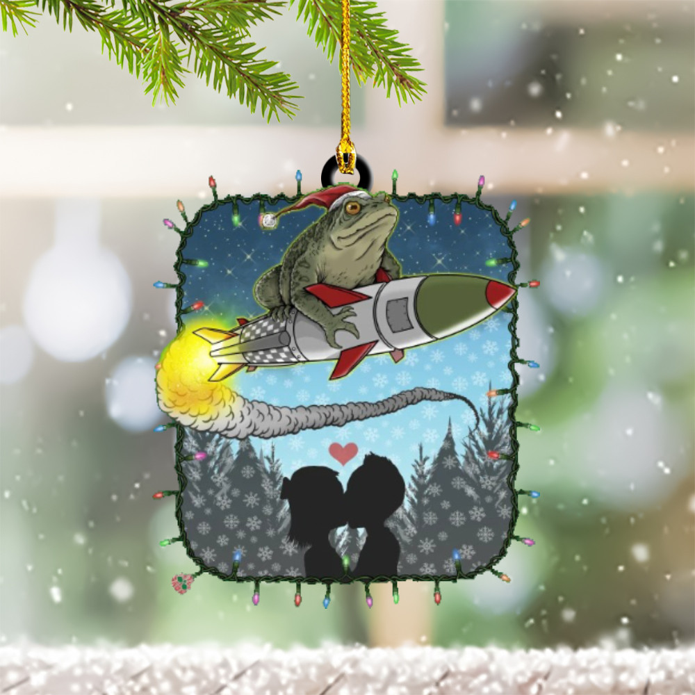 Missile Toad Ornament 2024 Christmas Ornament For Couple Decoration Gifts