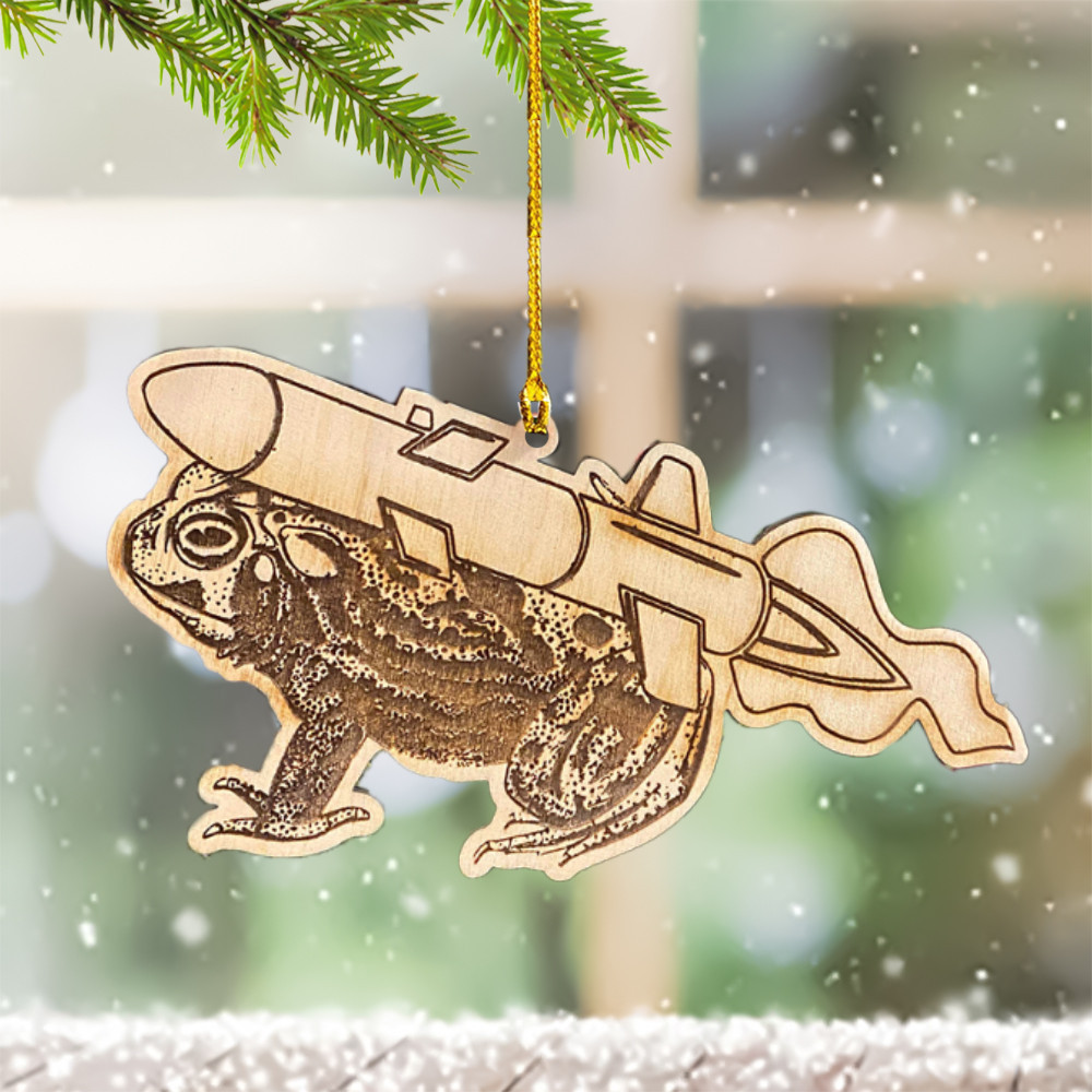 Missile Toad Ornament Best Christmas Tree Decorations Best Gifts For 2024