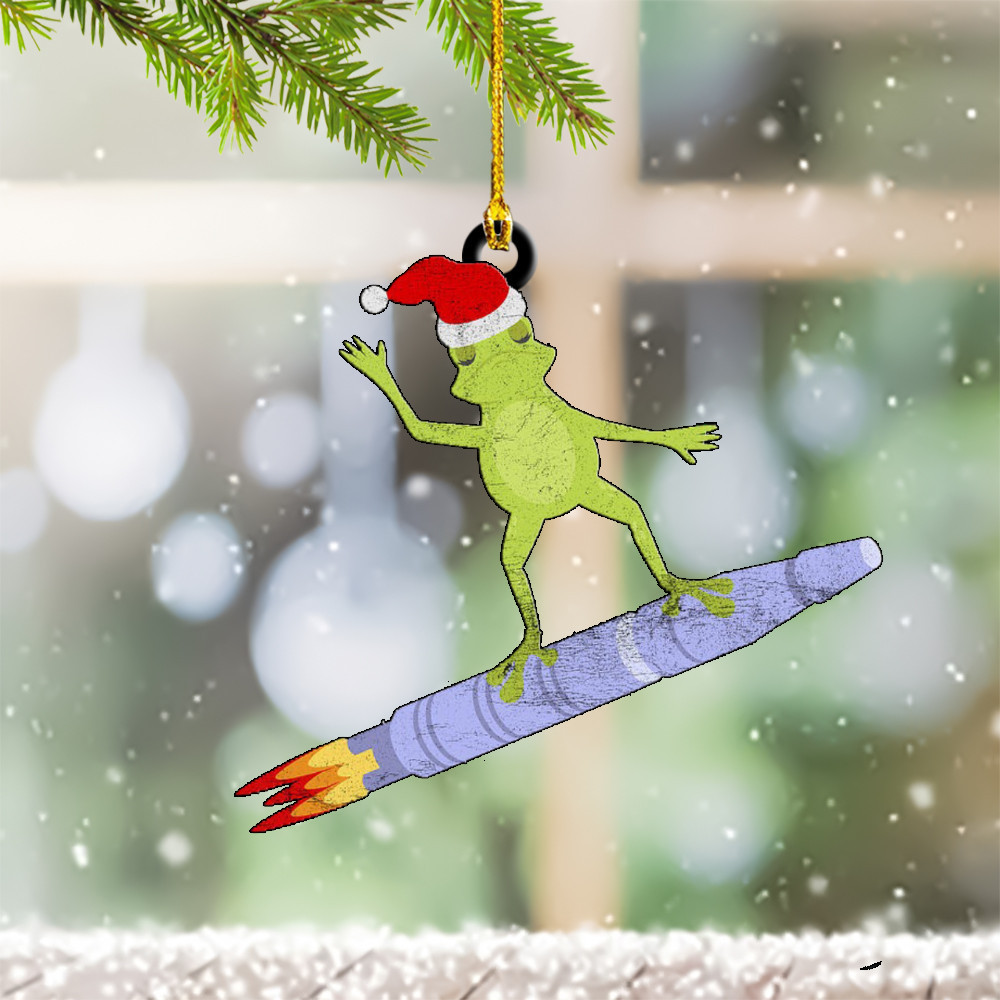 Missile Toad Ornament Christmas Tree Decorations Ideas 2024 Gift