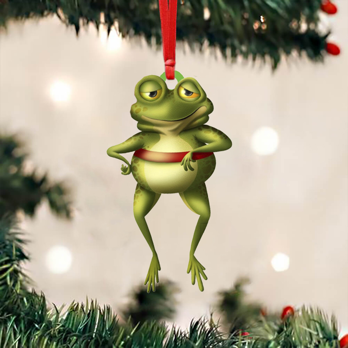 Missile Toad Ornament Missile Toad Meme Merch Hanging Ornament Christmas Tree
