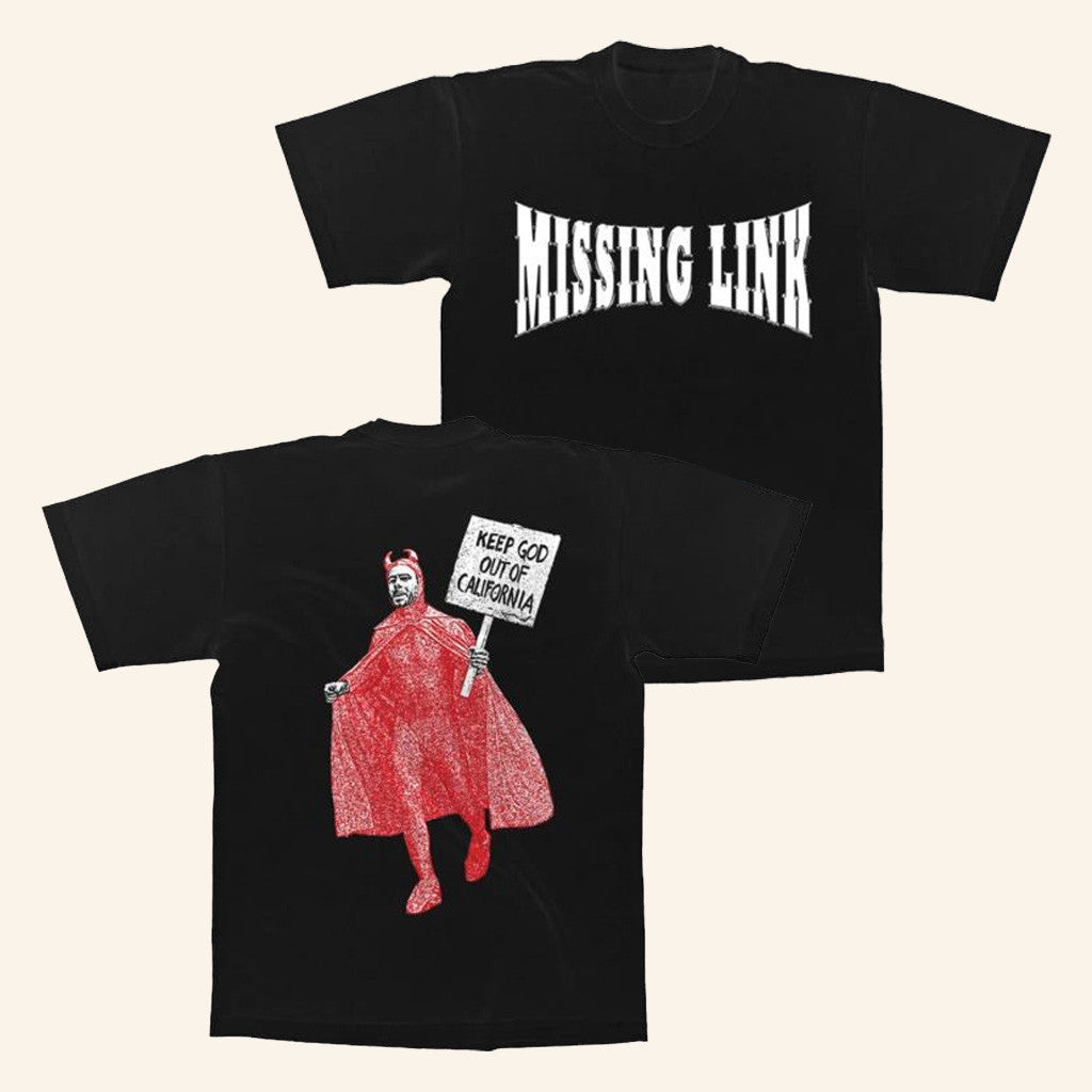 Missing Link NYC Merch Cali Devil T-Shirt Present For Dad Missing Link NYC Merch Cali Devil T-Shirt Present For Dad