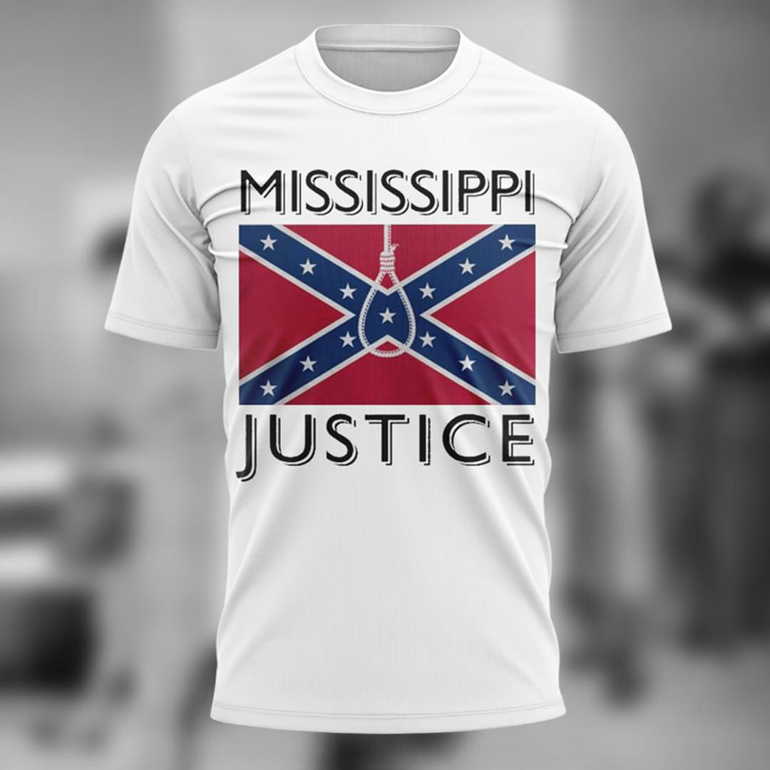 Mississippi Justice Special White T-Shirt Gift For Mississippi Fans