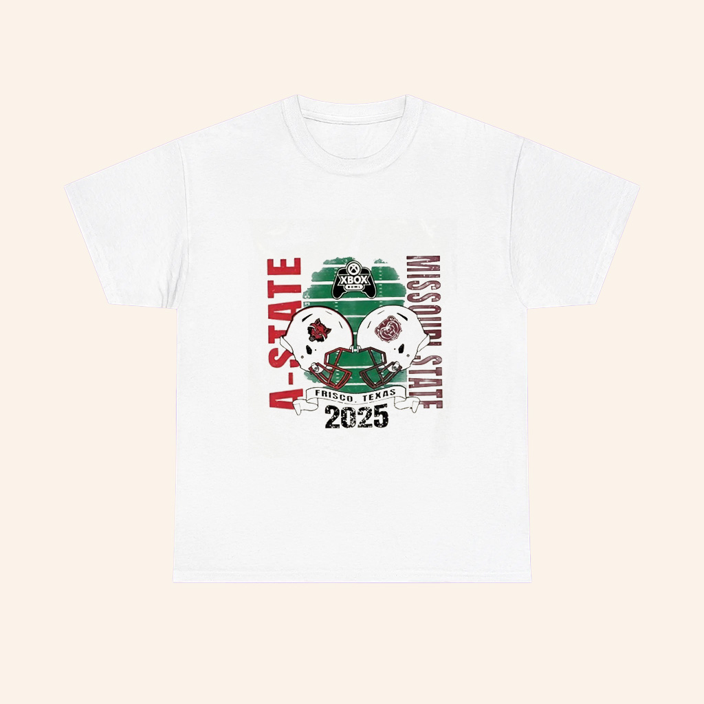 Missouri State Bears Vs A State 2025 Xbox Bowl Head To Head T Shirt