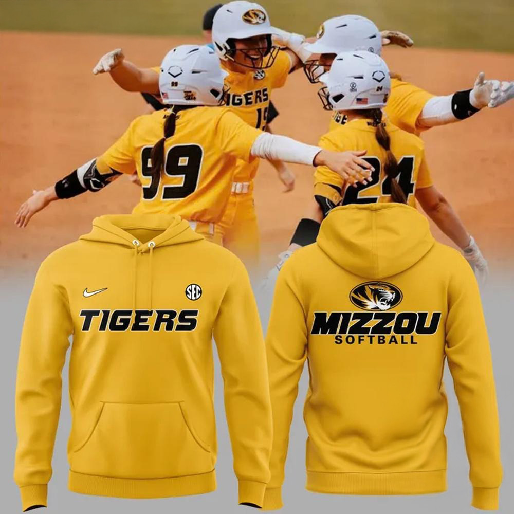 Missouri Tigers Softball Limited Edition 2025 Hoodie Gifts For Softball Lovers
