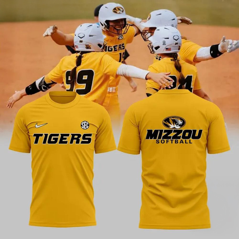 Missouri Tigers Softball Limited Edition 2025 Shirt Gifts For Softball Lovers