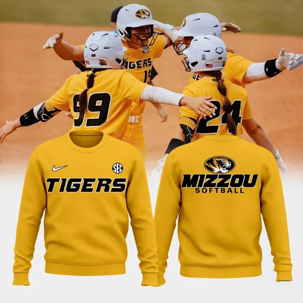 Missouri Tigers Softball Limited Edition 2025 Sweatshirt Gifts For Softball Lovers
