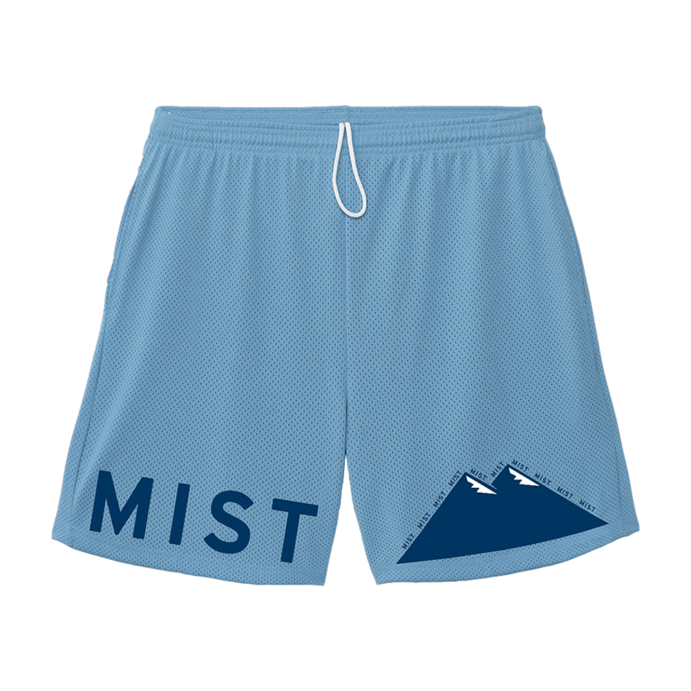 Mist Basketball Club Shorts Unrivaled Women's Basketball Merch Sports Fan Clothing