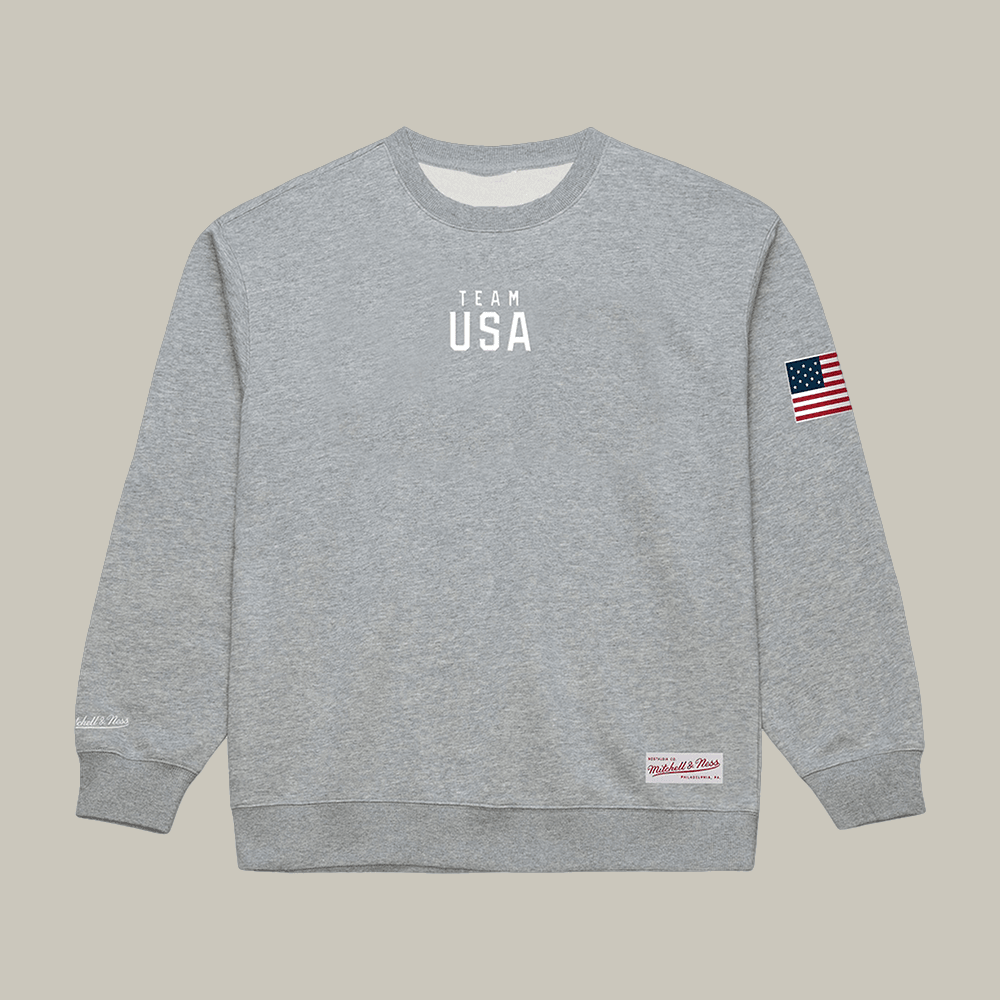 Mitchell & Ness Team USA Coach Snoop Sweatshirt Winter Olympics 2026 Sweatshirt Gift For Fan