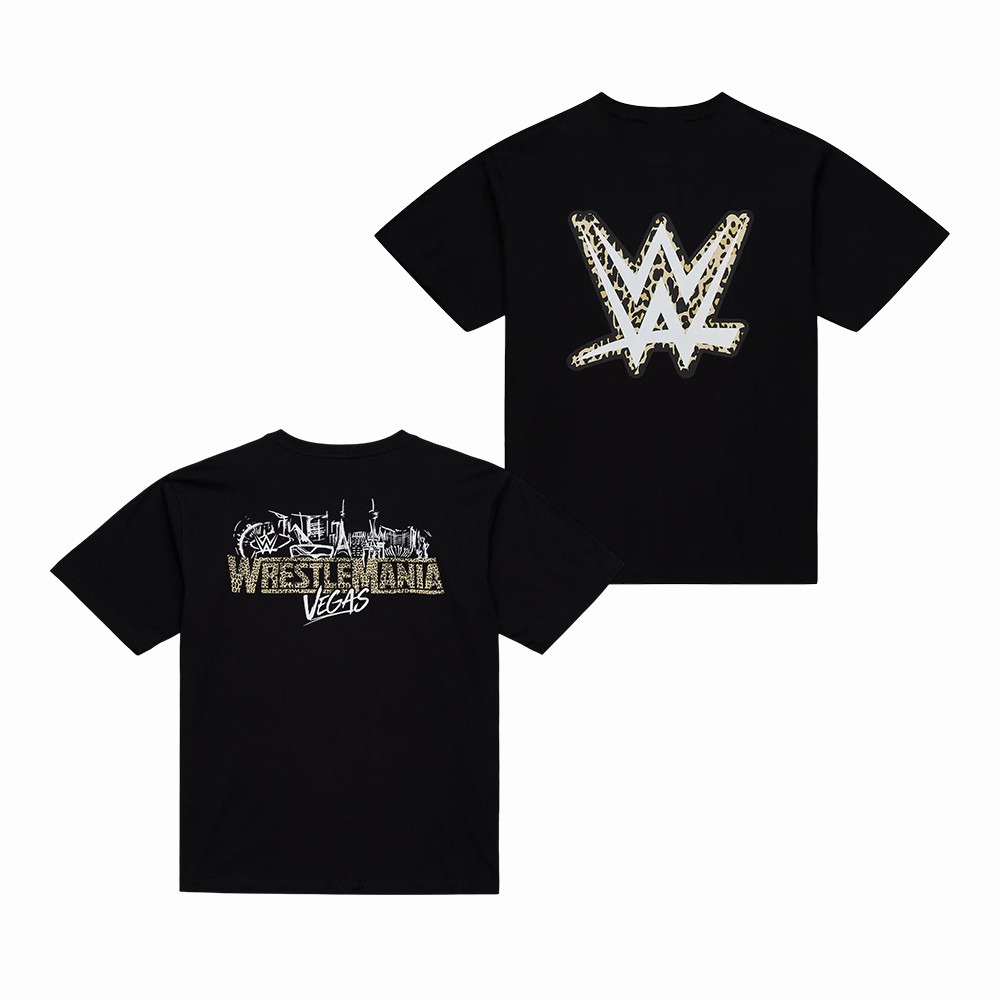 Mitchell & Ness WrestleMania T-Shirt WrestleMania Vegas Shirt Wrestling Lover Gift