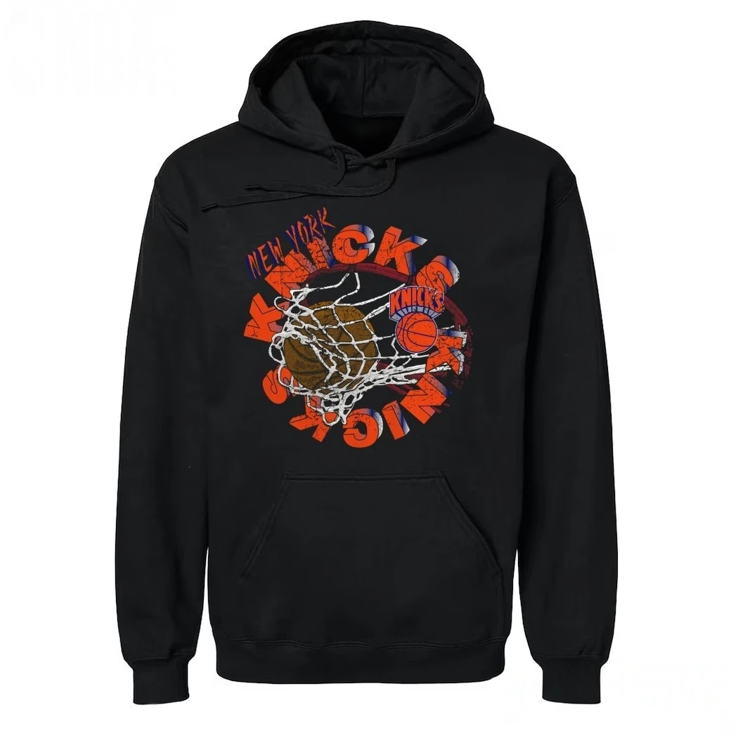 Mitchell & Ness x New York Knicks 2026 Playoffs Basketball Hoodie New York Knicks Apparel Basketball Gear