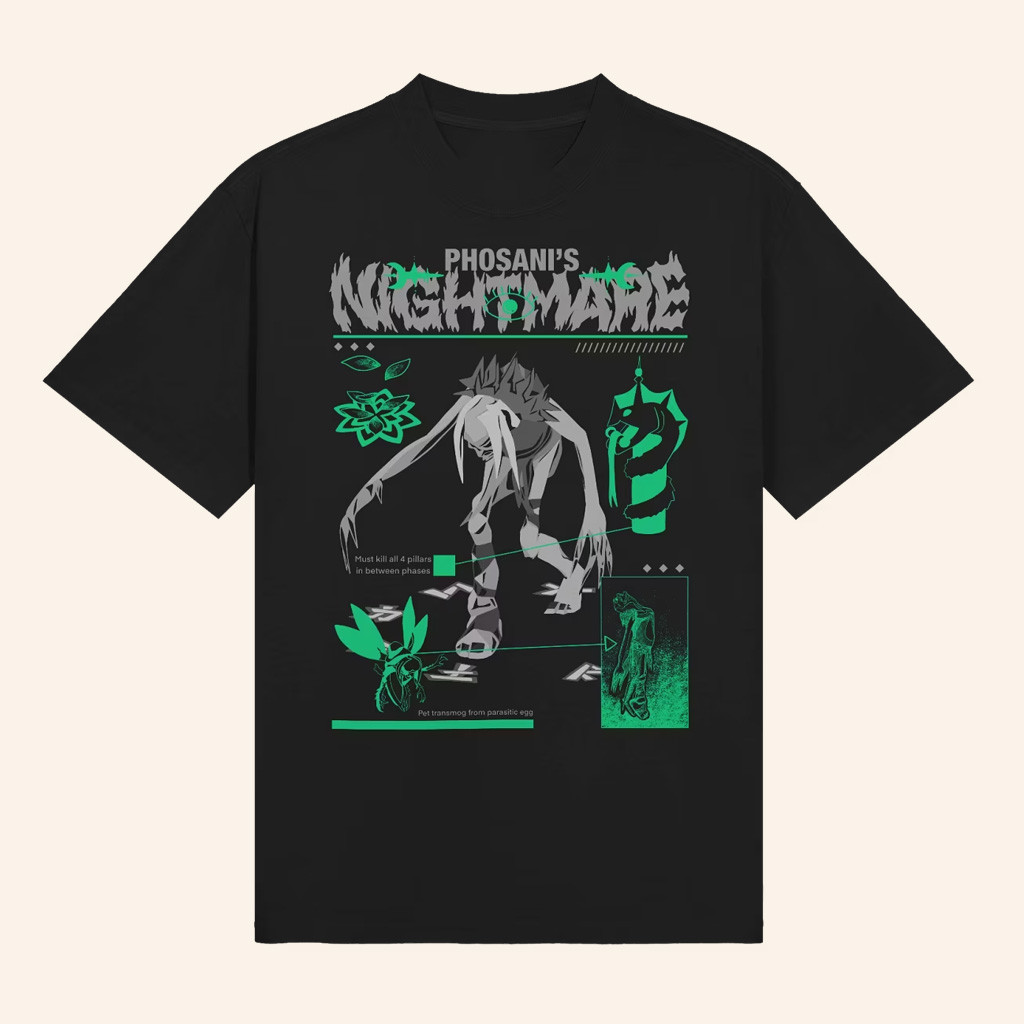 Mitchie Fox Merch Phosani's Nightmare T-Shirt FOXES Shirt Gifts For Son