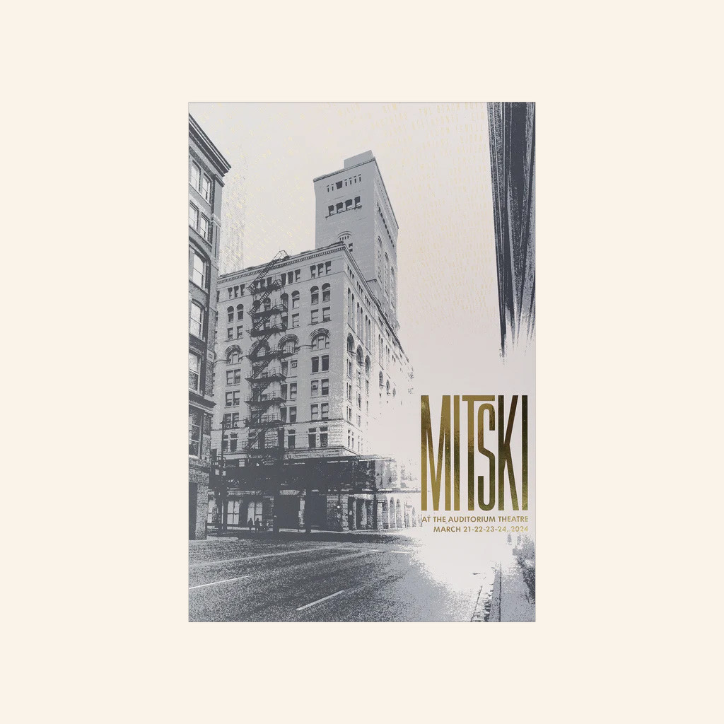 Mitski Merch Auditorium Theatre March 2024 Poster Wall Art Decor Gifts For Music Fans Mitski Merch Auditorium Theatre March 2024 Poster Wall Art Decor Gifts For Music Fans
