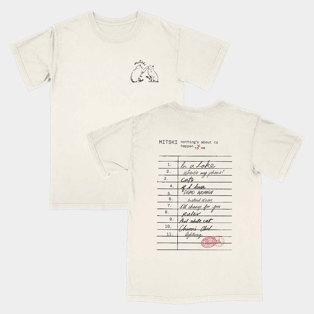 Mitski Merch Library Stamp T-Shirt Mitski Shirt Best Gifts For Music Lovers