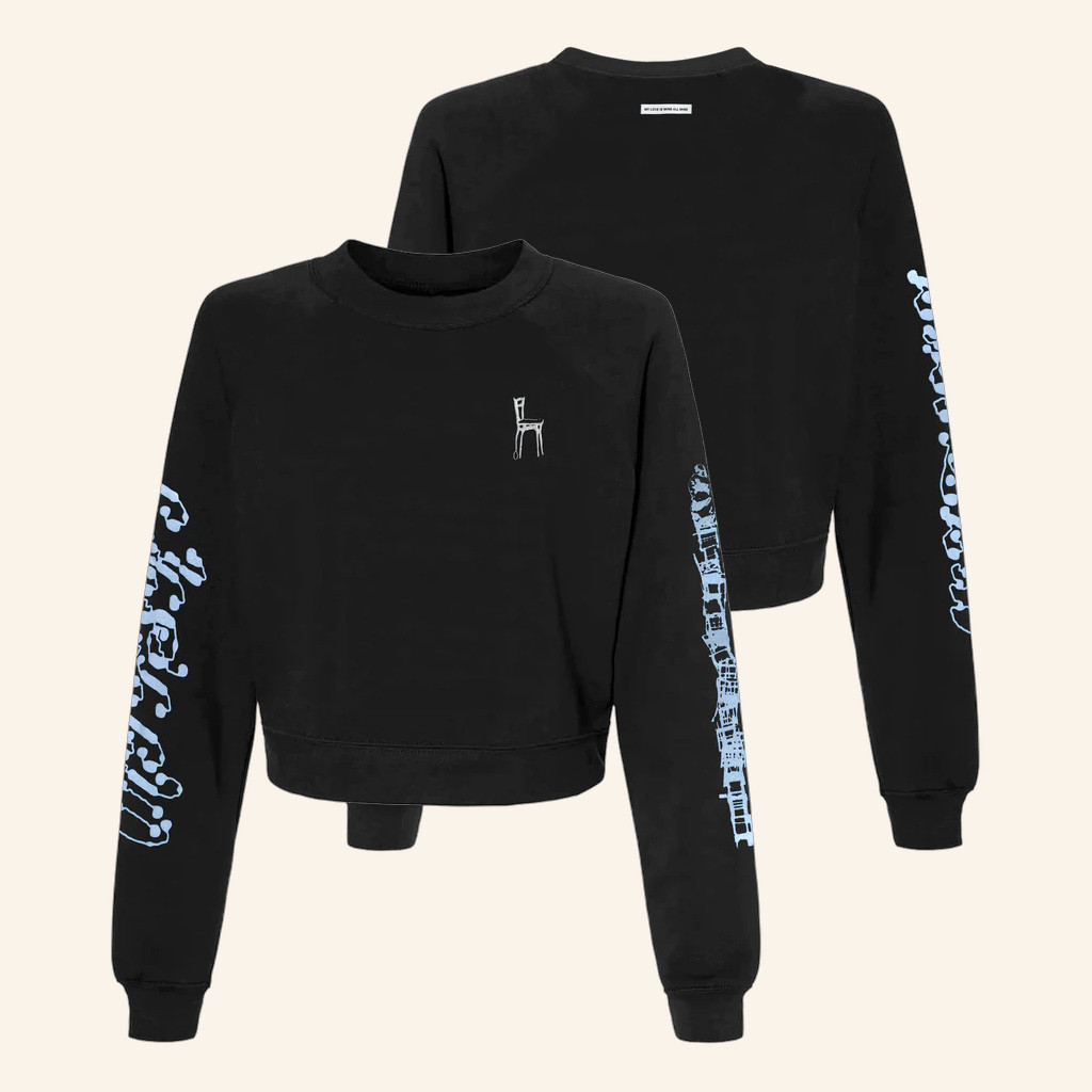 Mitski Merch My Love Mine All Mine Cropped Sweatshirt Best Gifts For Her