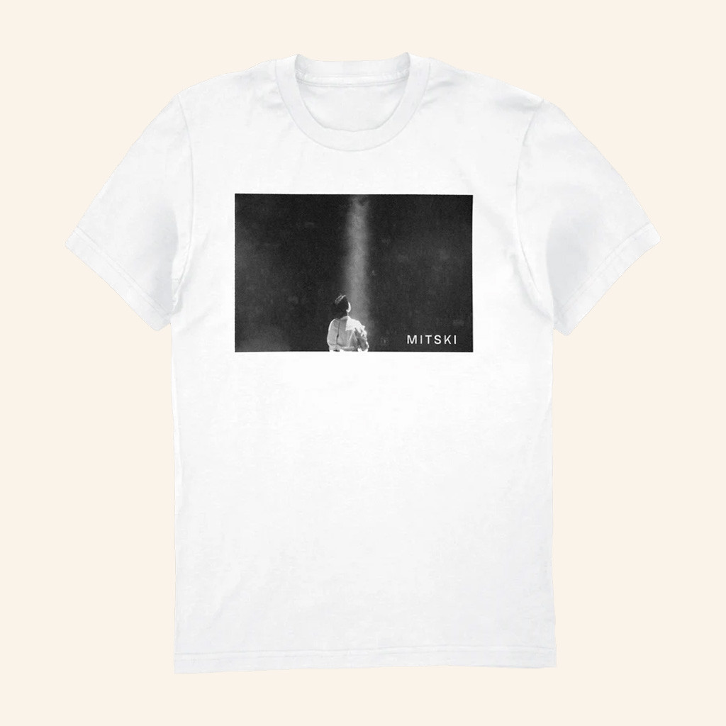 Mitski Merch Spotlight White T-Shirt Unique Gifts For Husband