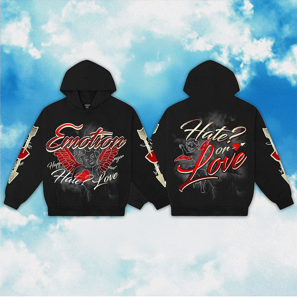 Mixed Emotions Hoodie Black Hate On Love Hoodie Mixed Emotions Merch Mixed Emotions Hoodie Black Hate On Love Hoodie Mixed Emotions Merch