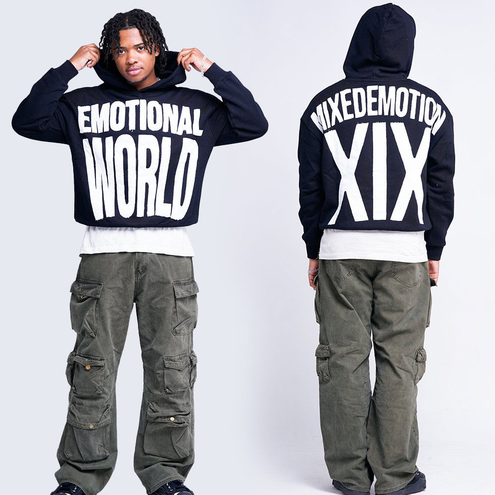 Mixed Emotions Hoodie Navy Mixed Emotion XIX Hoodie Merch Mixed Emotions Hoodie Navy Mixed Emotion XIX Hoodie Merch