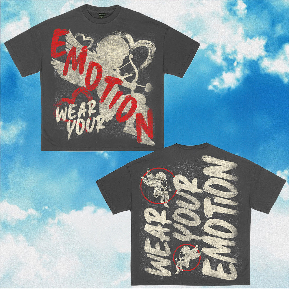 Mixed Emotions Shirt Charcoal Wear Your Emotion T-Shirt Mixed Emotions Merch
