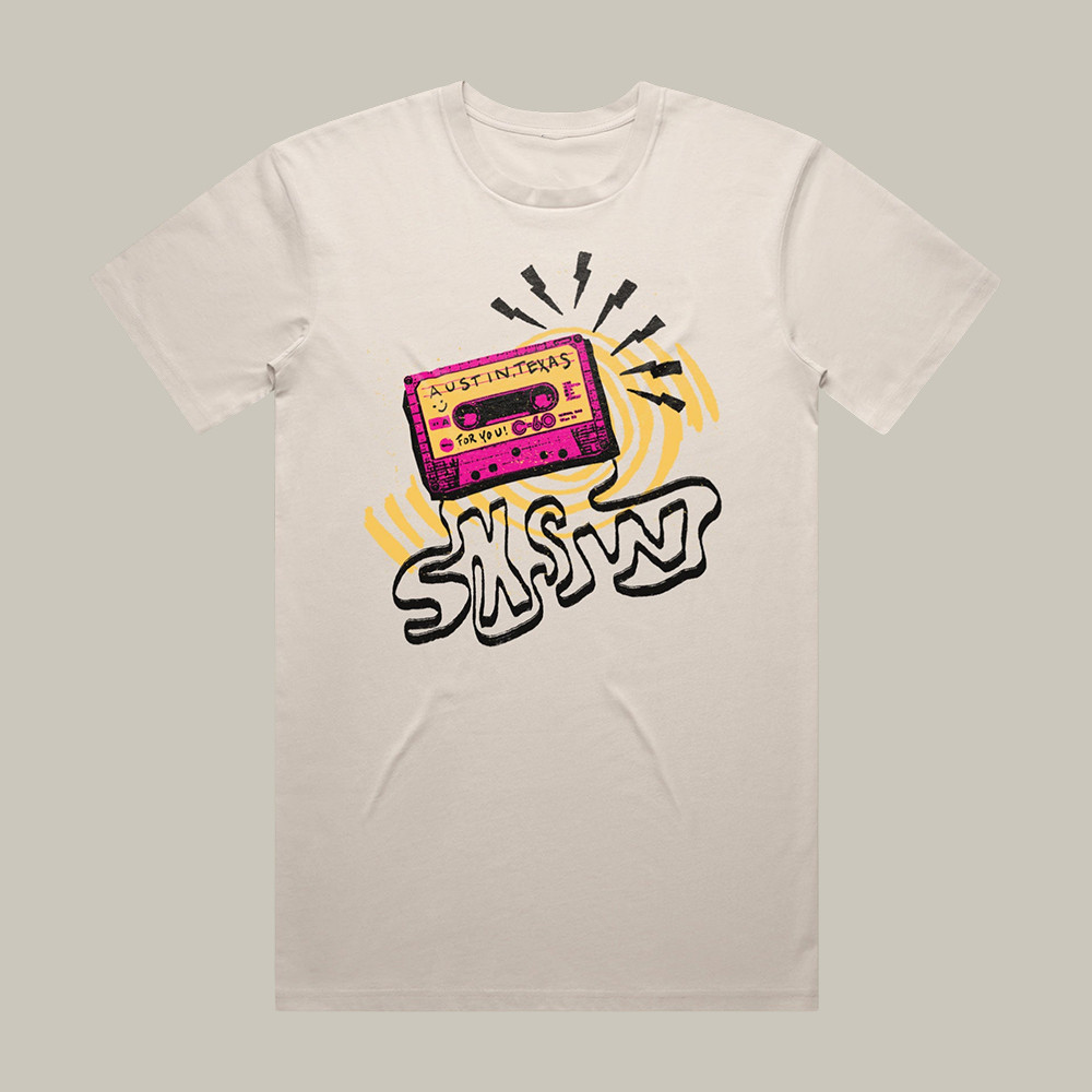 Mixtape Austin In Texas Sxsw T-Shirt South By Southwest Clothes Music Lover Gift For Him