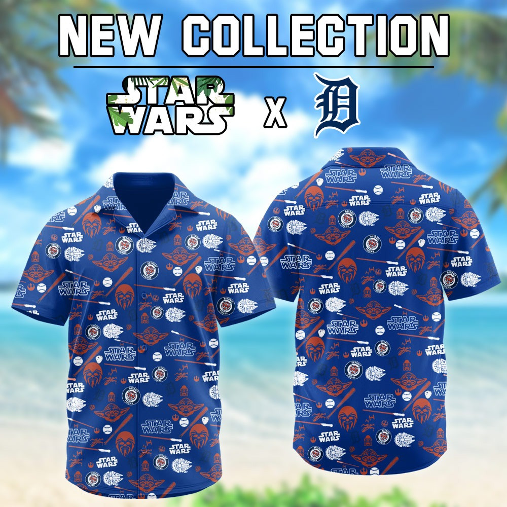 MLB Detroit Tigers x Star Wars Hawaii Shirt Unique Gifts For Baseball Fans
