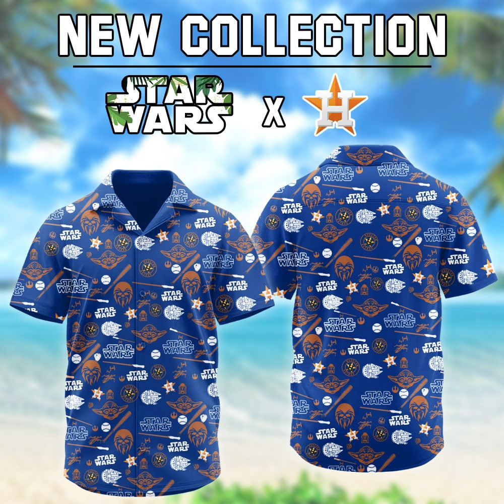 MLB Houston Astros x Star Wars Hawaii Shirt Baseball Player Gift Ideas
