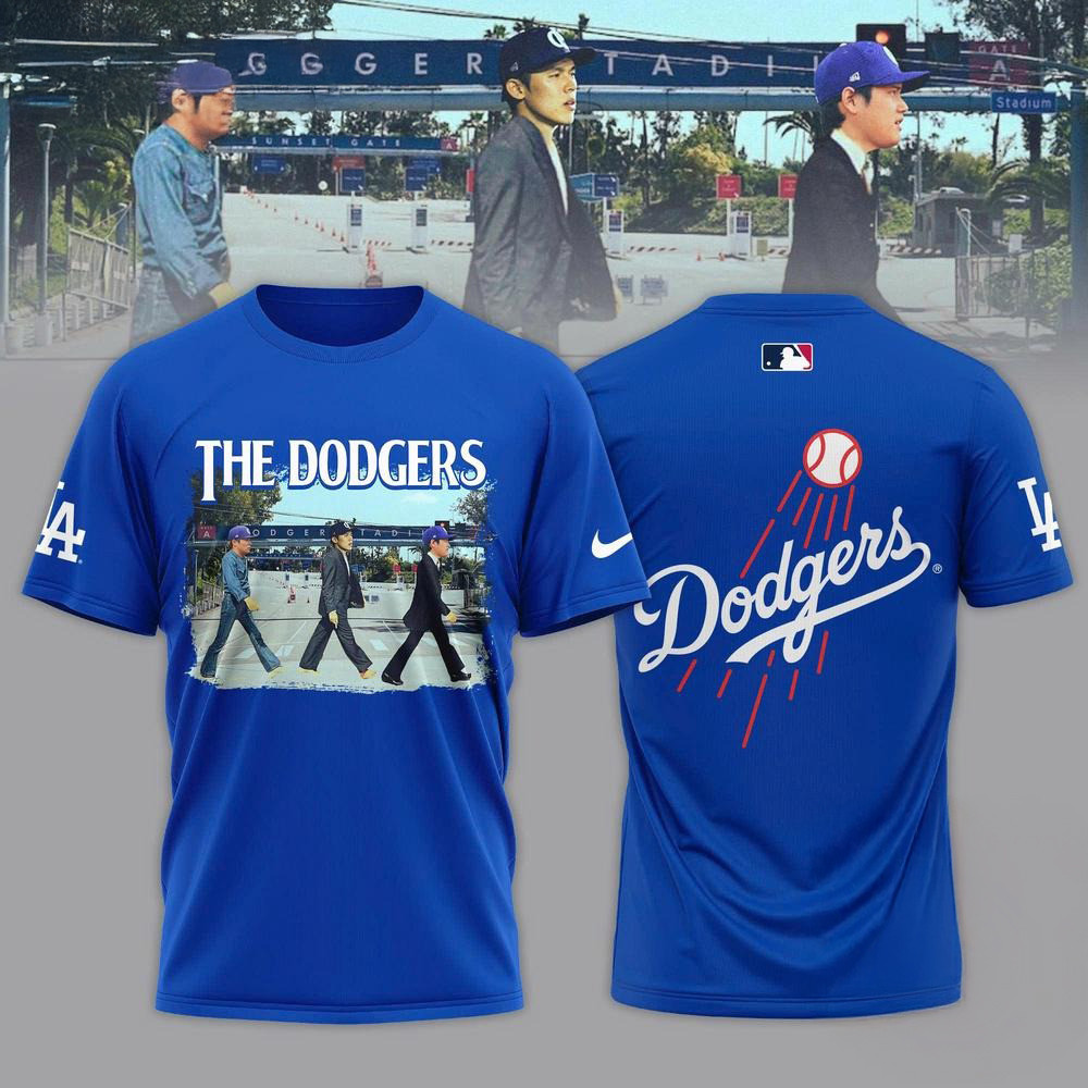MLB Los Angeles Dodgers THE DODGERS 2025 All Over Print Shirt Gift Ideas For Baseball Fans