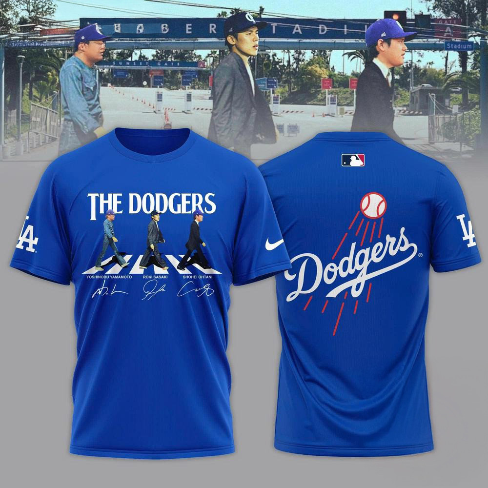 MLB Los Angeles Dodgers THE DODGERS 2025 Baseball Team T-Shirt Gifts For Fans