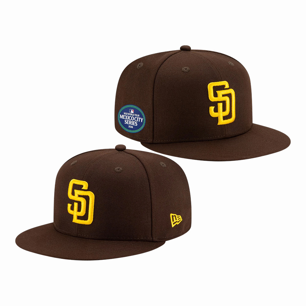 MLB World Tour Mexico City Series Snapback Hat 2026 MLB World Tour Merch Great Gift For Fans