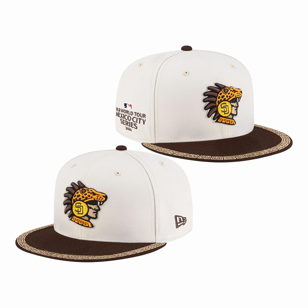 MLB World Tour Mexico City Series Snapback Hat Baseball Merch 2026 MLB World Tour Gear