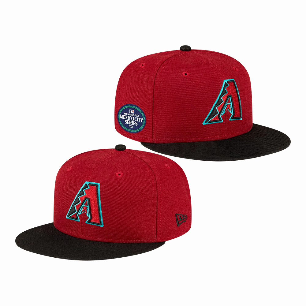 MLB World Tour Mexico City Series Snapback Hat Game Day Cap Baseball Dad Gift