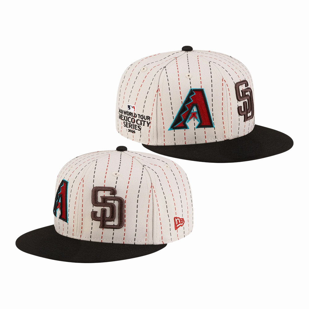 MLB World Tour Mexico City Series Snapback Hat Game Day Merch Baseball Fans Gift