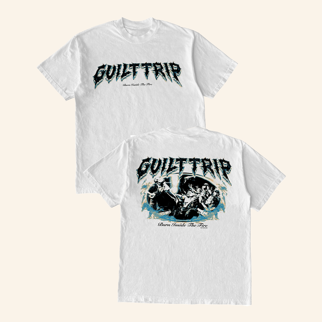 Mlvltd Merch Guilt Trip Burn Crowd Shot T-Shirt Malevolence Merch Cool Gifts For Music Lovers