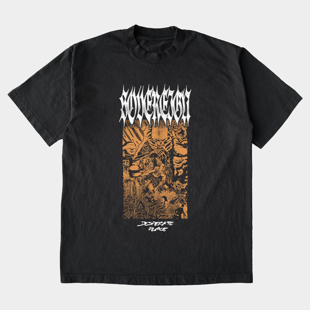MLVLTD Merch Sovereign Desperate Place T-Shirt Malevolence Shirt Gifts For Fans