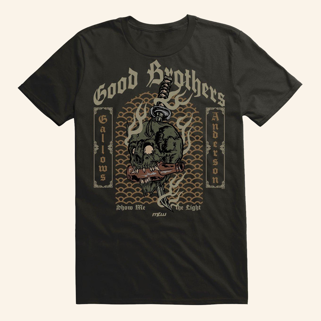 MLW Good Brothers Show Me The Light Gallows Anderson T-Shirt Gifts For Boyfriend MLW Good Brothers Show Me The Light Gallows Anderson T-Shirt Gifts For Boyfriend