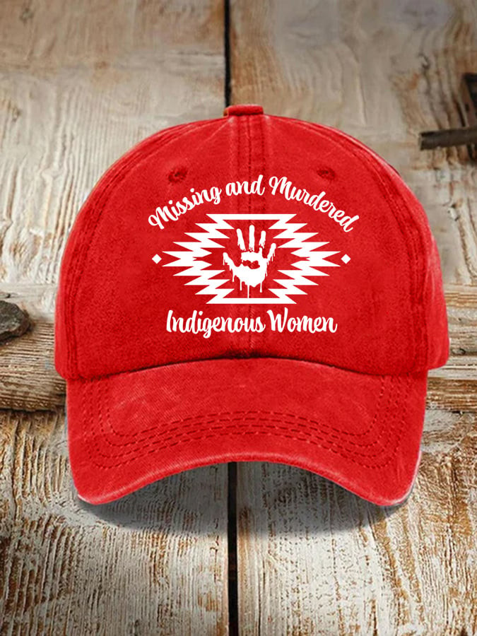 MMIW Awareness Hat Missing And Murdered Indigenous Women Awareness Baseball Cap