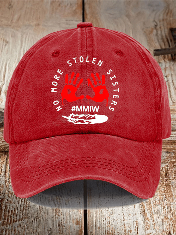 MMIW Awareness Hat No More Stolen Sisters Baseball Cap MMIW Awareness Gift Idea