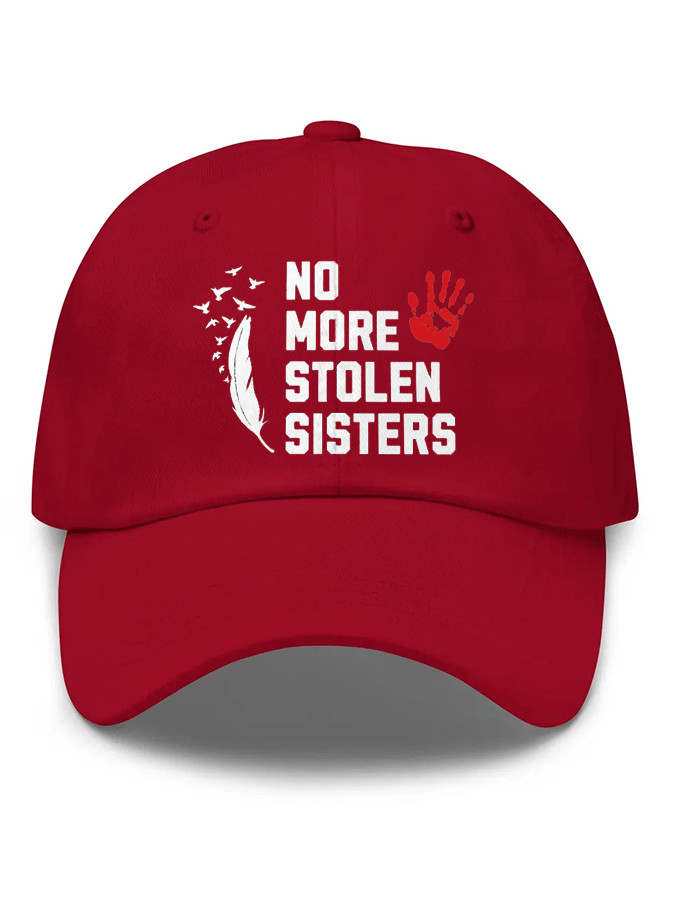 MMIW Awareness Hat No More Stolen Sisters Justice For MMIW Baseball Cap Memorial Gift