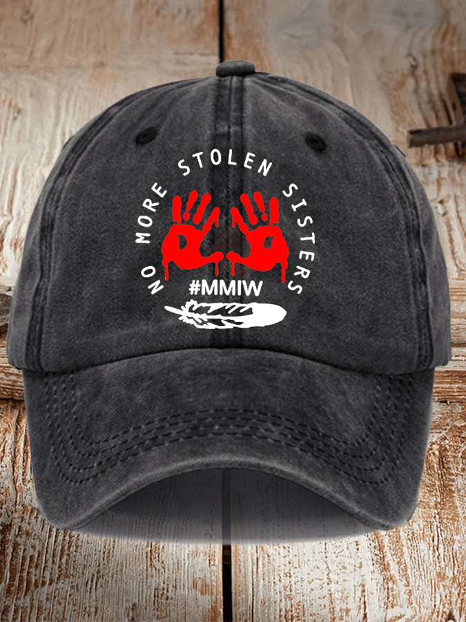 MMIW Awareness No More Stolen Sisters Hat MMIW Awareness Baseball Cap Good Gift For Her
