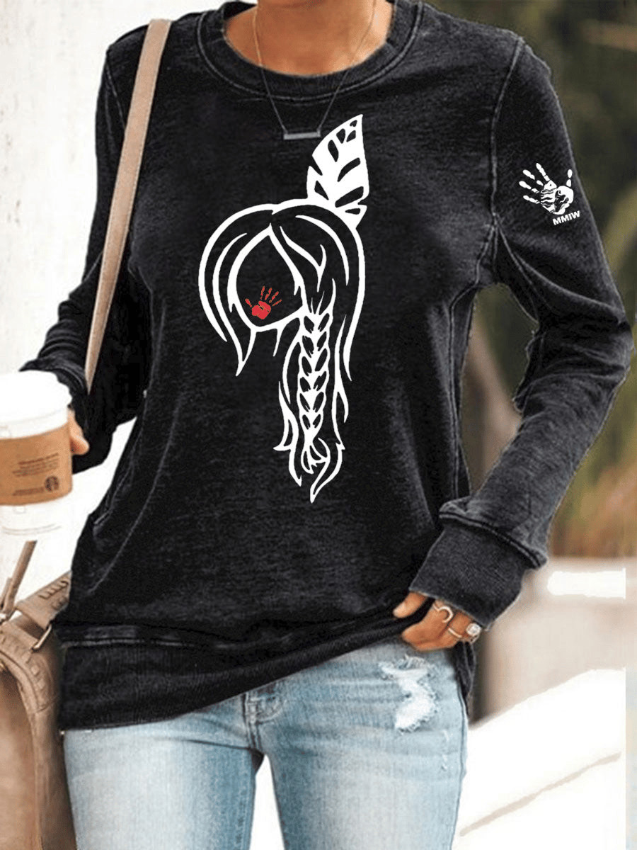 MMIW Awareness Sweatshirt Missing And Murdered Indigenous Women Awareness