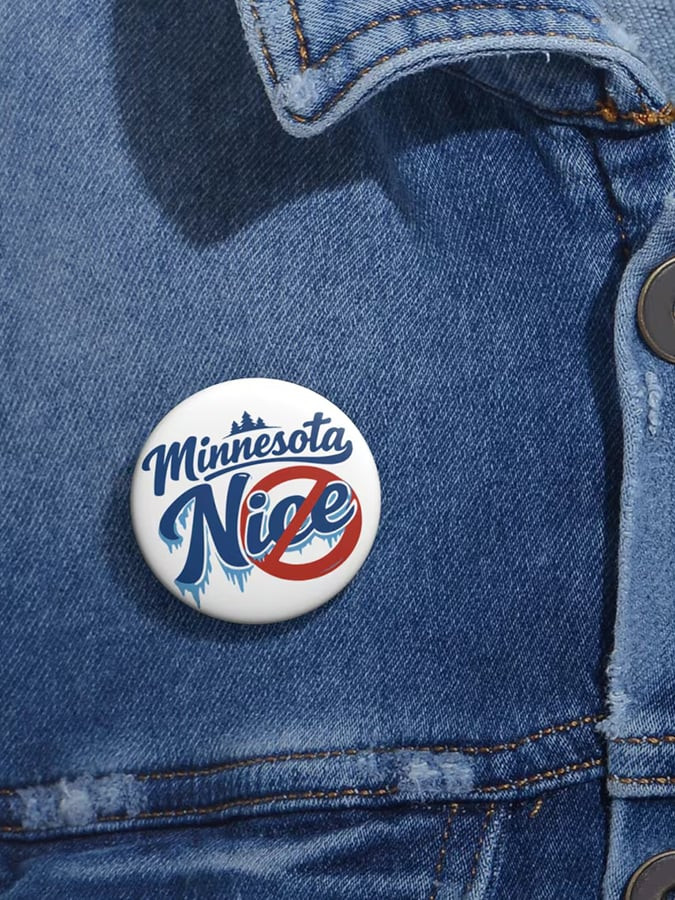 MN No ICE Pin Button Minnesota Rebel Alliance Button No ICE Merch Political Gifts MN No ICE Pin Button Minnesota Rebel Alliance Button No ICE Merch Political Gifts