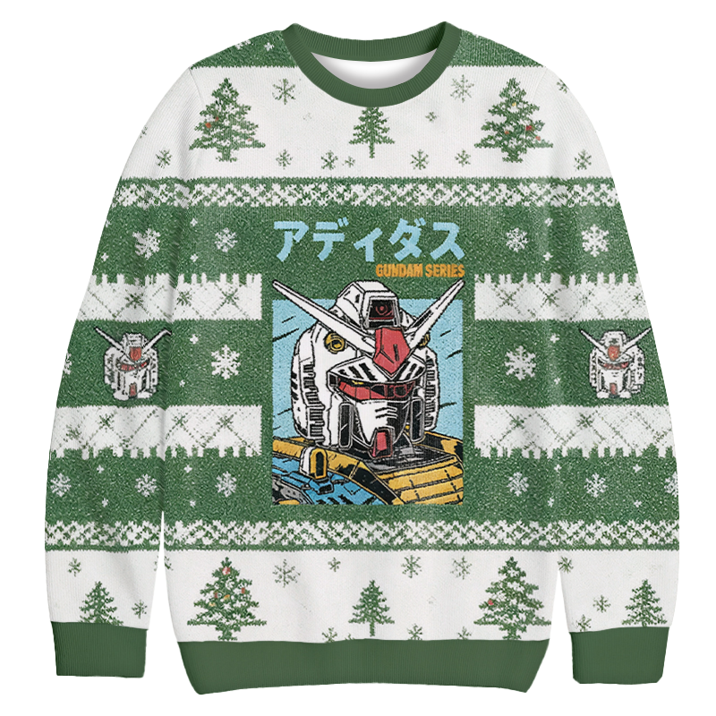 Mobile Suit Gundam Vintage Japanese Christmas Ugly Sweatshirt Christmas Party Novelty Sweater Gift Ideas Mobile Suit Gundam Vintage Japanese Christmas Ugly Sweatshirt Christmas Party Novelty Sweater Gift Ideas