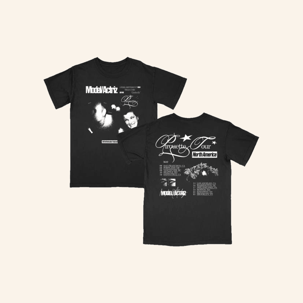 Model Actriz Merch 2025 Tour T-Shirt Gift Ideas For Fans