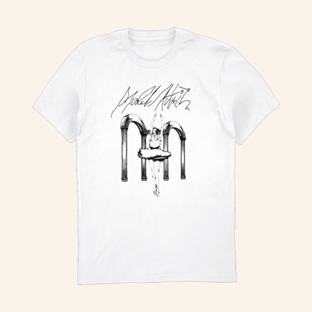 Model Actriz Merch Ballerina T-Shirt White Gift Ideas For Fans Model Actriz Merch Ballerina T-Shirt White Gift Ideas For Fans