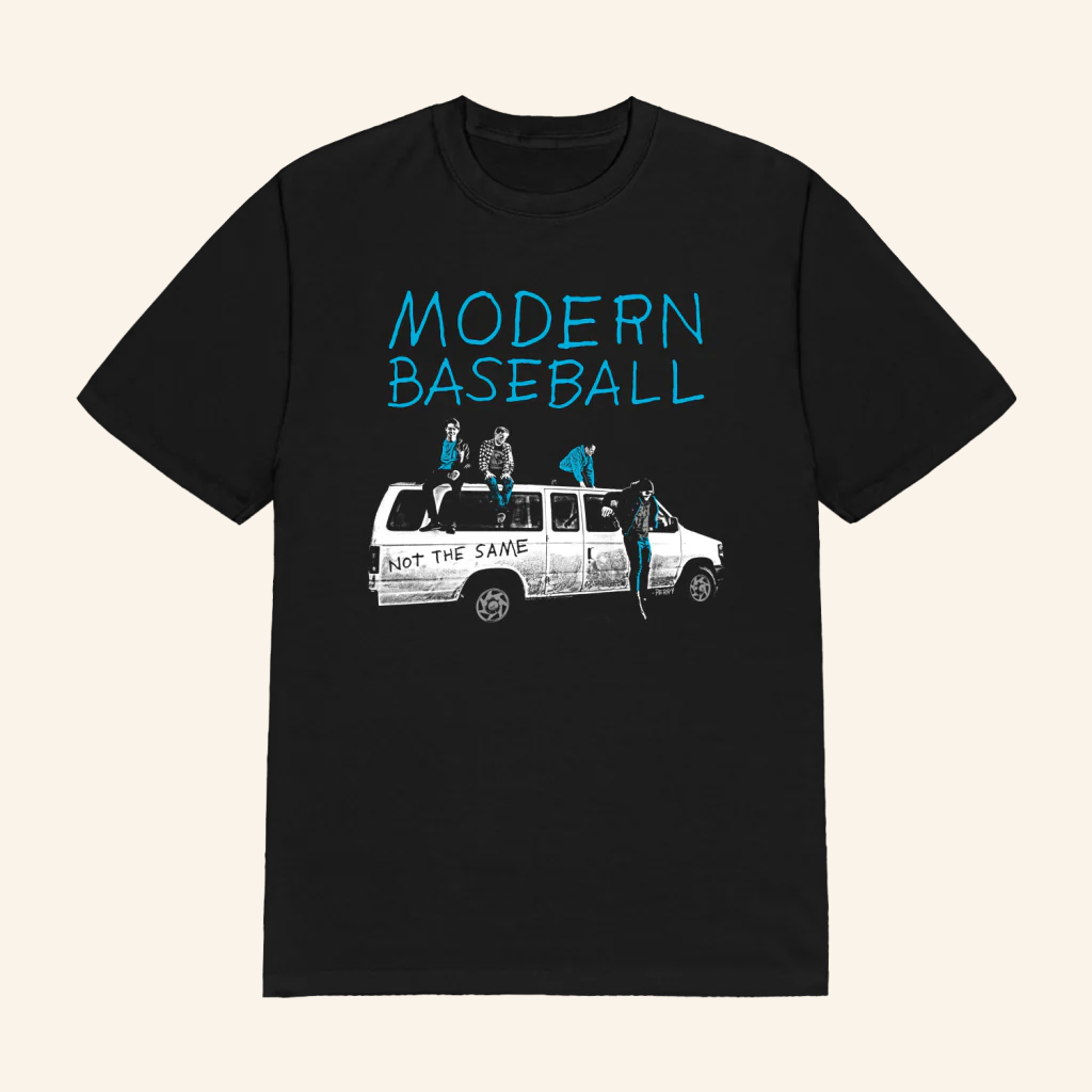 Modern Baseball Merch Back In The Van T-Shirt Christmas Gifts For Husband