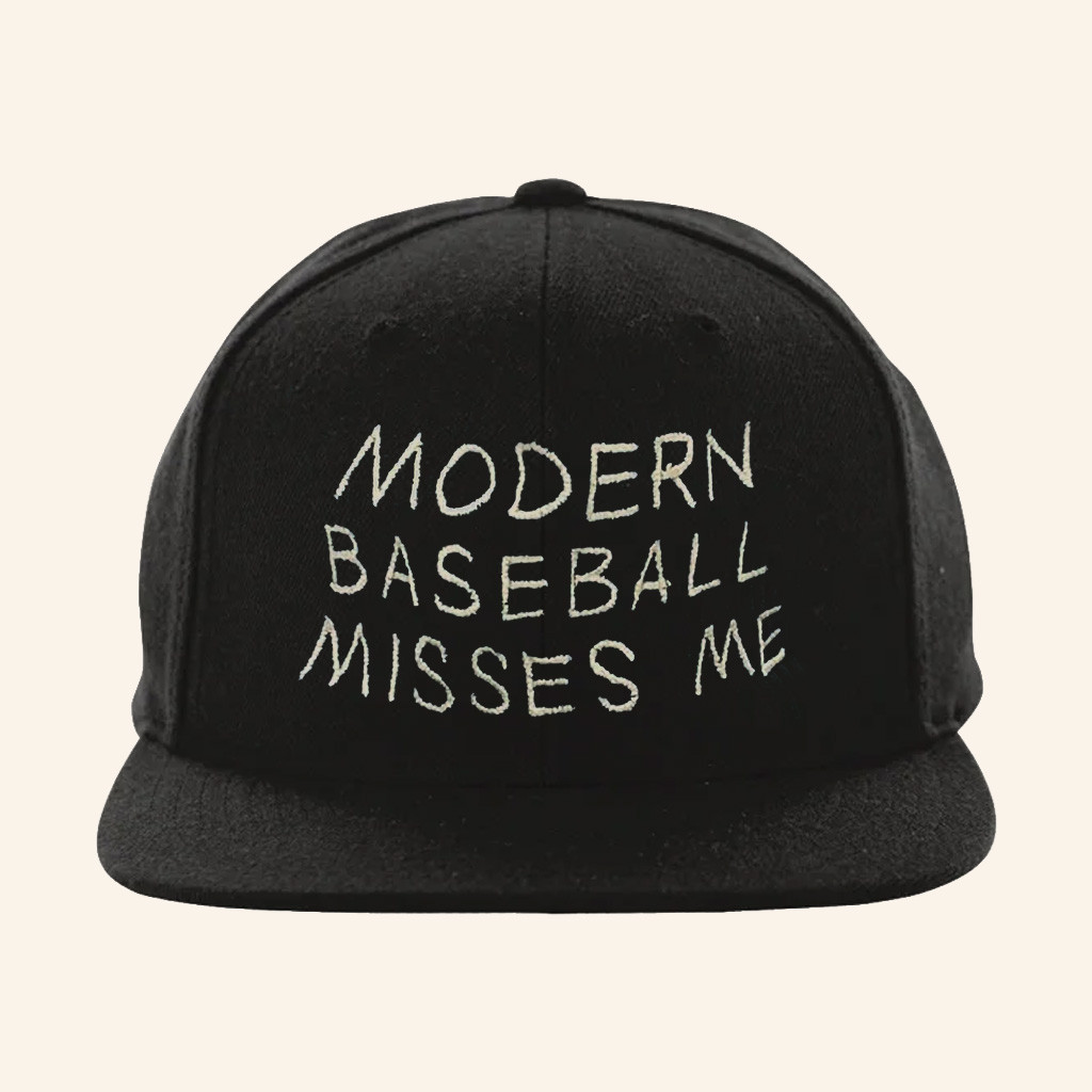 Modern Baseball Merch Modern Baseball Misses Me Snapback Hat Gifts For Music Lovers Modern Baseball Merch Modern Baseball Misses Me Snapback Hat Gifts For Music Lovers