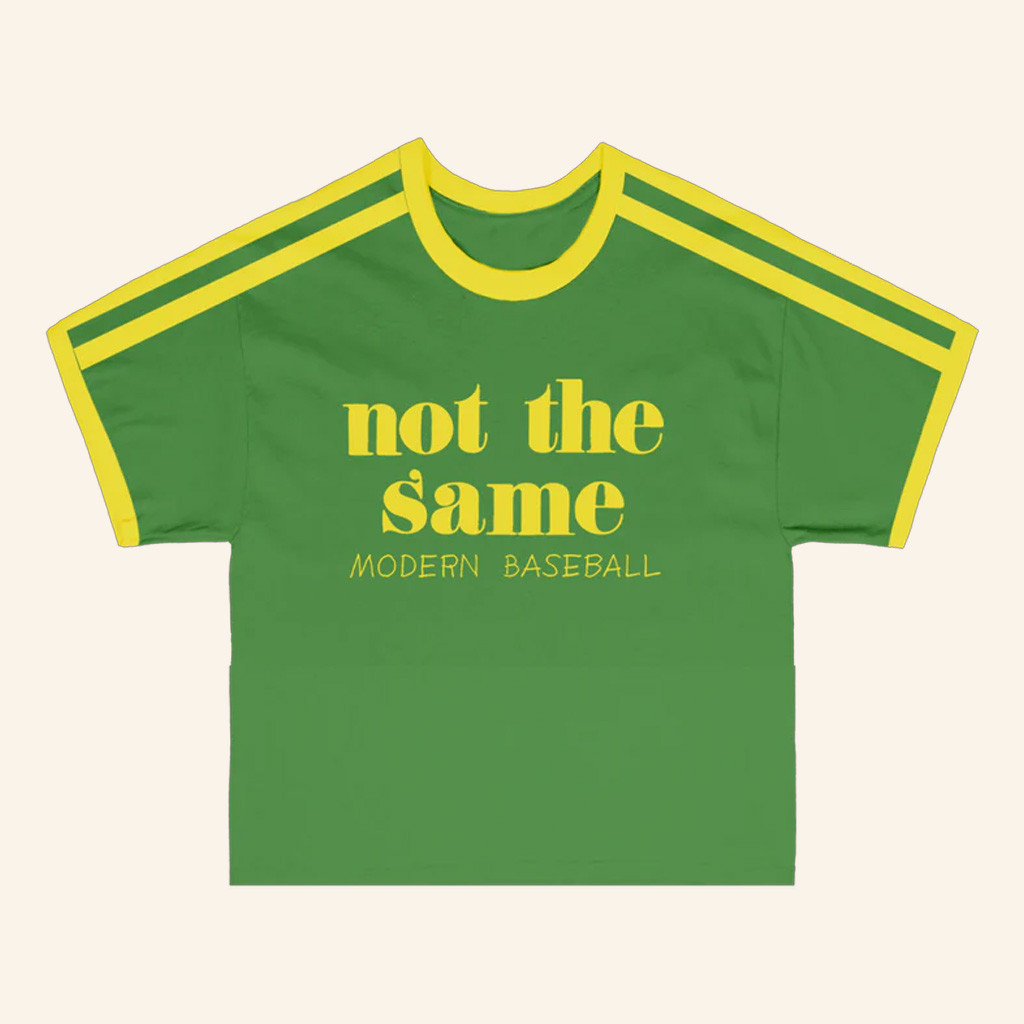 Modern Baseball Merch Not The Same Cropped T-Shirt Christmas Present Ideas For Her Modern Baseball Merch Not The Same Cropped T-Shirt Christmas Present Ideas For Her