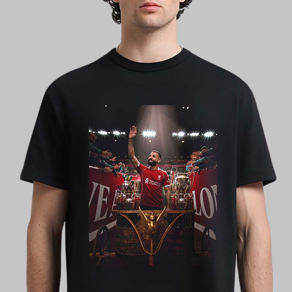 Mohamed Salah The Egyptian King T-Shirt Mohamed Salah Fan Merch Soccer Lover Present For Dad