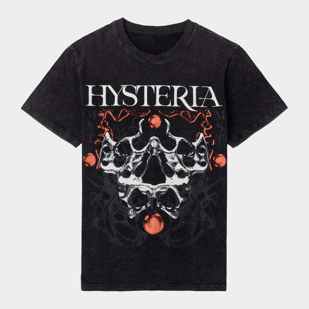 MoistCr1tikal Merch Hysteria Shadow Wash T-Shirt Cr1TiKaL Apparel Best Gifts For Son